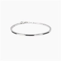Bracciale Mabina Uomo in Argento Zircone 533993